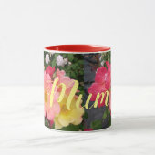 Mug Fleur rose jaune rouge Fleur Florale Rose Mère (Centre)