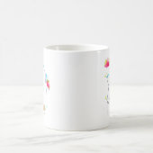 Mug Fleur rose moderne simple d'inspiration japonaise (Centre)
