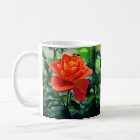 Mug Fleur rose nature-46458 (Gauche)