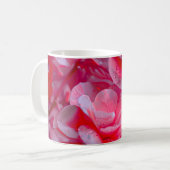 Mug Fleur rose pâle Raindrop (Devant gauche)