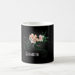 Mug Fleur rose Personnalisé Bridesmaid Cadeau