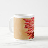 Mug Fleur rose peu précise (Devant gauche)