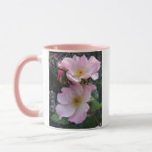 Mug Fleur Rose rose (Gauche)