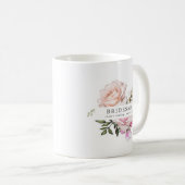 Mug Fleur rose rose pâle (Devant droit)