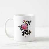 Mug Fleur rose rose, Pierre Joseph Redouté (Gauche)