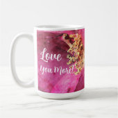 Mug Fleur Rose T'Aime Plus (Gauche)