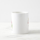 Mug Fleur rose tendre romantique (Centre)