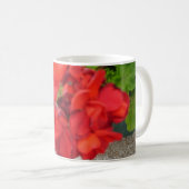 Mug fleur rouge  (Devant droit)