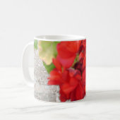 Mug fleur rouge  (Devant gauche)