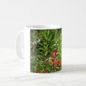 Mug Fleur rouge colibri (Devant gauche)