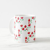 Mug Fleur rousse (Devant gauche)