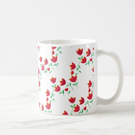 Mug Fleur rousse (Droite)