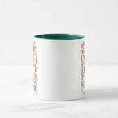 Mug Fleur rustique "Grandissez à travers ce que vous t (Centre)