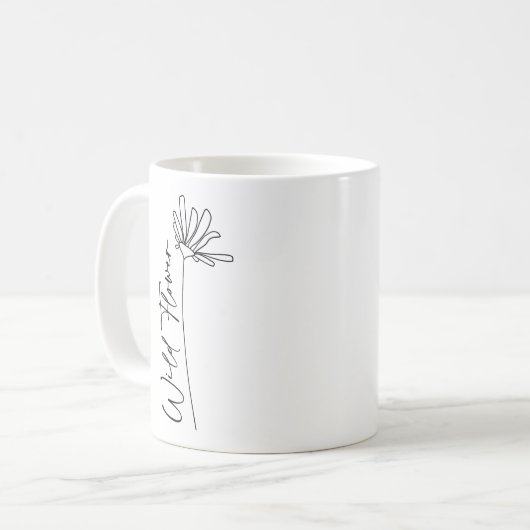 Mug Fleur sauvage (Devant gauche)