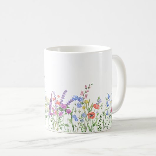 Mug fleur sauvage (Devant droit)
