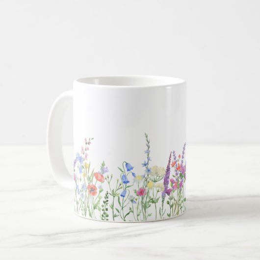 Mug fleur sauvage (Devant gauche)