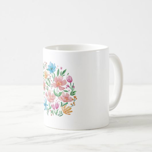 Mug Fleur sauvage (Devant droit)