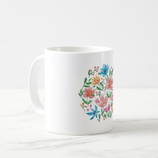 Mug Fleur sauvage (Devant gauche)