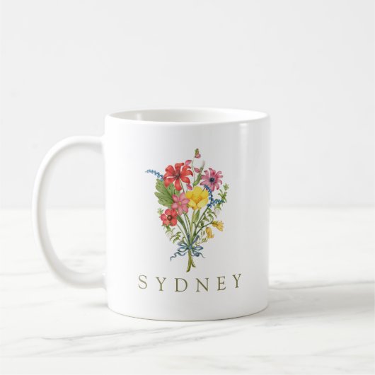 Mug Fleur sauvage (Gauche)
