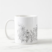 Mug Fleur sauvage  (Gauche)