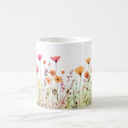 Mug fleur sauvage 2 (Centre)