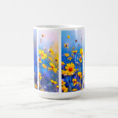 Mug Fleur sauvage abstraite (Centre)