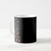 Mug Fleur sauvage aidant les petits esprits à grandir (Devant gauche)
