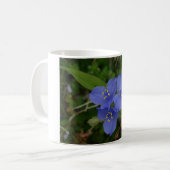 Mug Fleur sauvage Blue Spiderwort Hot Springs AR Cadea (Devant gauche)