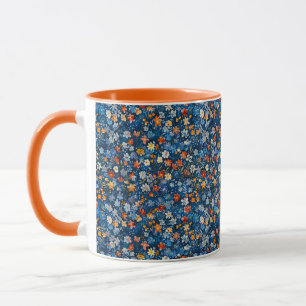 Mug Fleur sauvage coloré Ditsy Imprimer