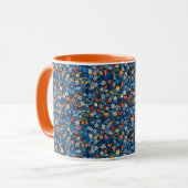 Mug Fleur sauvage coloré Ditsy Imprimer (Devant gauche)