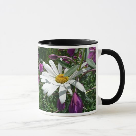 Mug Fleur sauvage Daisy et Fireweed (Droite)