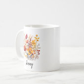Mug Fleur sauvage d'automne (Devant gauche)