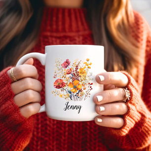 Mug Fleur sauvage d'automne