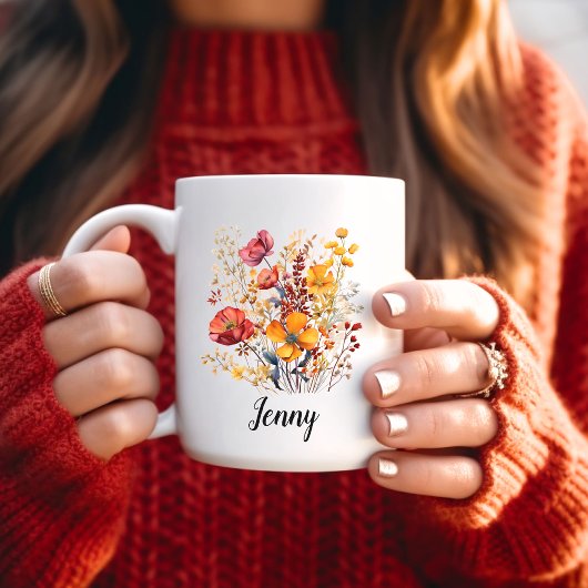 Mug Fleur sauvage d'automne