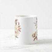 Mug Fleur sauvage d'automne Jardin initial M (Centre)