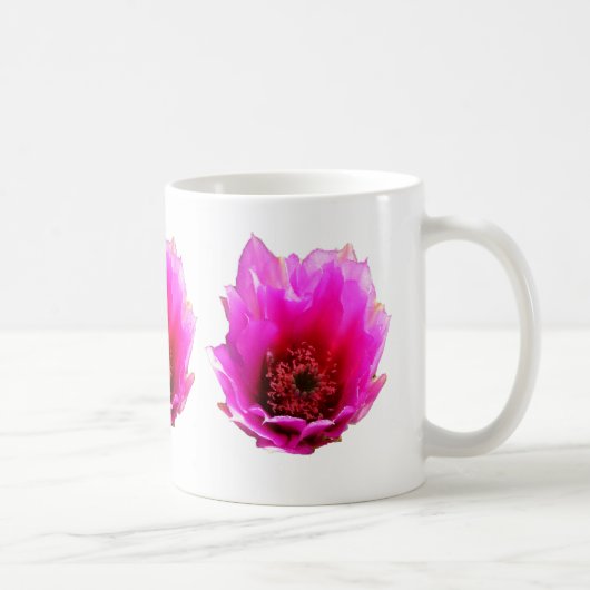 Mug Fleur sauvage de cactus en fleurs (Prickly Pear) (Droite)