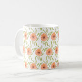 Mug Fleur sauvage de fleurs de prairie florale aquarel (Devant gauche)