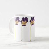 Mug Fleur sauvage de pansement dessinée à la main (Devant gauche)