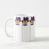 Mug Fleur sauvage de pansement dessinée à la main (Gauche)