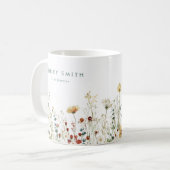 Mug Fleur sauvage d'été (Devant gauche)