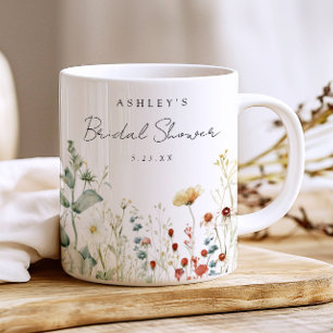 Mug Fleur sauvage d'été Fête des mariées de terrain Fa