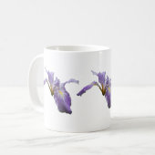 Mug Fleur sauvage d'iris pourpre (Devant gauche)