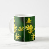 Mug Fleur sauvage doucement jaune (Devant gauche)