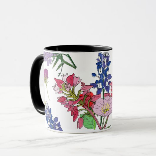 Mug Fleur sauvage du Texas (Devant gauche)