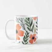Mug Fleur sauvage en terre cuite Boho Rustique Boho Dr (Gauche)