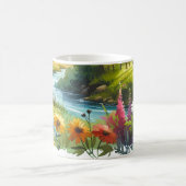 Mug Fleur sauvage et ruisseau dans la vallée de Spring (Centre)