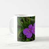Mug Fleur sauvage Fuchsia Spiderwort Hot Springs Cadea (Devant gauche)