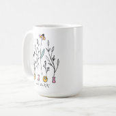 Mug Fleur sauvage Gigi (Devant gauche)