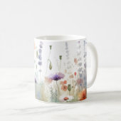 Mug Fleur sauvage moderne (Devant droit)
