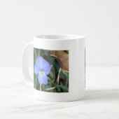Mug Fleur sauvage Oiseaux-Pied Violet IV sources therm (Devant gauche)